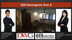 Blk 224 Serangoon Avenue 4 (Serangoon), HDB 4 Rooms #129484382